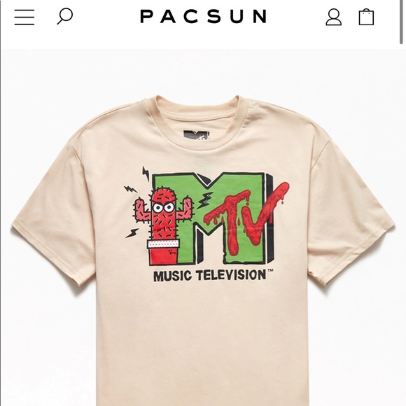 PacSun Tops - MTV Cactus T Shirt